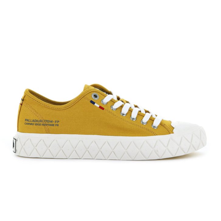 Pánské Tenisky Palladium Palla Ace Platene Low Tops Hořčice | CZ NJP-14X